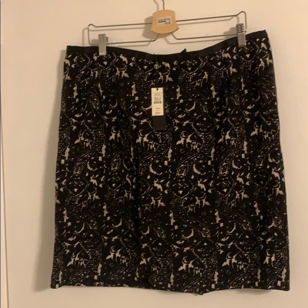 Talbots Woman Petite Black Skirt 18WP